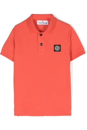 Stone Island Compass-motif polo shirt