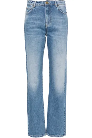 Pinko High-rise straight-leg jeans