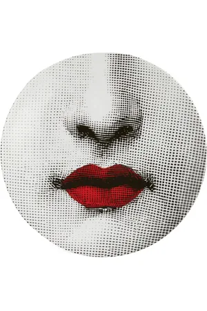 FORNASETTI Tema E Variazoni N.397 porcelain wall plate (26cm)