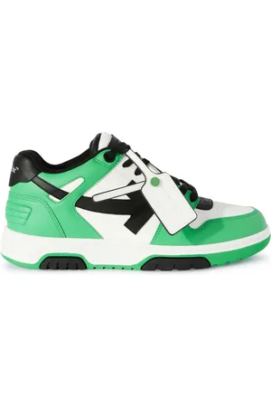 OFF-WHITE Out Of Office leather sneakers