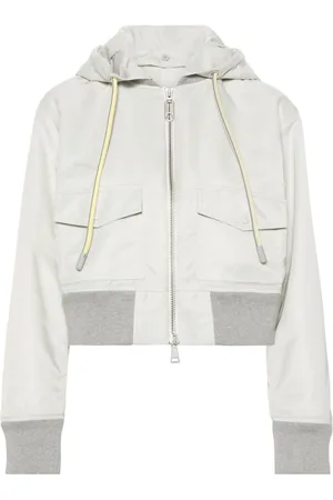 Moncler Briseo satin bomber jacket