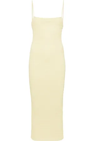 Nanushka Barra smocked midi dress