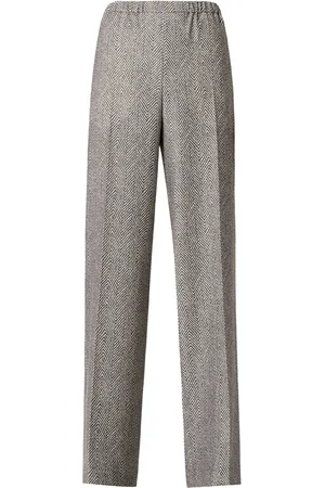 Emporio Armani Elasticated-waistband herringbone shorts