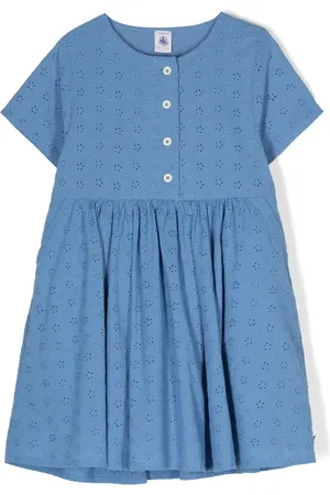 Petit Bateau Broderie-anglaise cotton dress