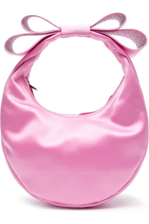 Mach & Mach Small Cadeau satin tote bag