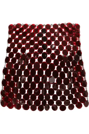 Paco rabanne Discs mini skirt