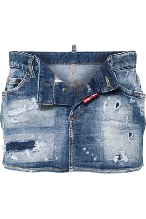 Dsquared2 Denim mini skirt