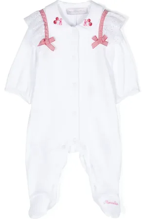 MONNALISA Bow-detail cotton pyjamas