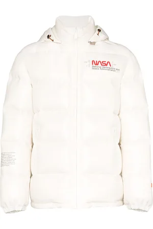 Heron Preston NASA print padded coat