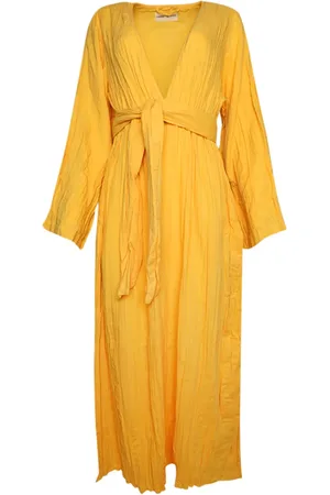Mara Hoffman Blair V-neck cotton maxi dress