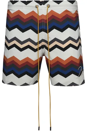 Rhude Zigzag swim shorts