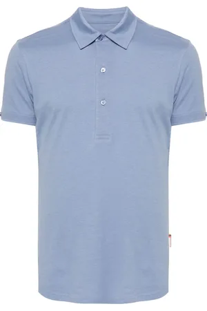 Orlebar Brown Sebastian cotton silk polo shirt