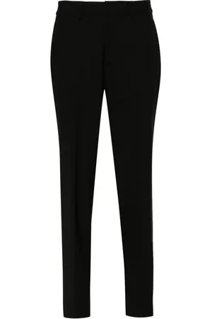 P.A.R.O.S.H. High-waist straight-leg trousers