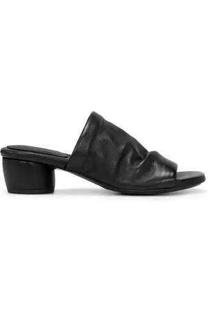 MARSÈLL Otto ruched leather mules