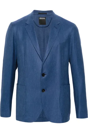 Ermenegildo Zegna Notched-lapels single-breasted blazer