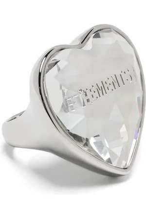 Vetements Heart-gem ring