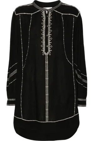 Marant Etoile Pradel embroidered midi dress