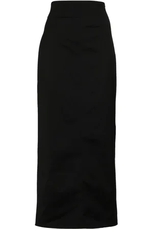Serafini Slit-detail skirt