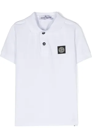 Stone Island Compass cotton polo shirt