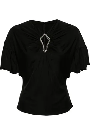 Lanvin Eyelet cut-out top