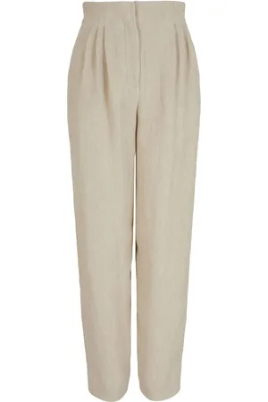 Emporio Armani High-waisted straight-leg trousers