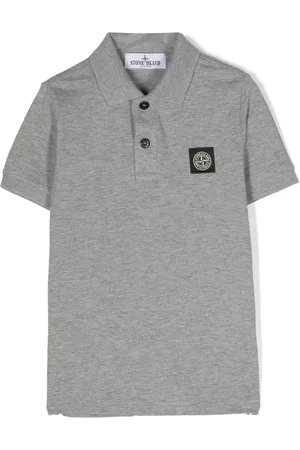 Stone Island Compass cotton polo shirt