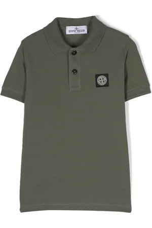 Stone Island Compass cotton polo shirt