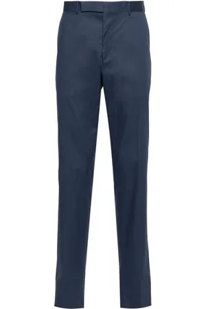 Ermenegildo Zegna Stretch-cotton tailored trousers