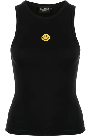 JOSHUA SANDERS Smiley-motif tank top