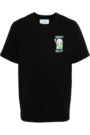 Casablanca Le Jeu organic-cotton T-shirt