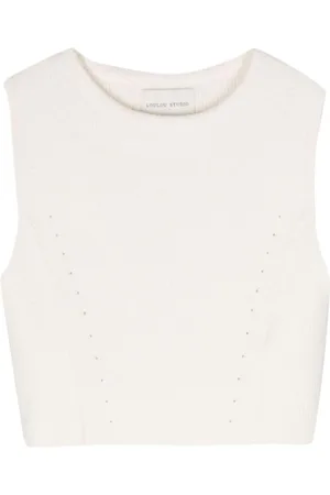 Loulou Studio Ribbed cropped top