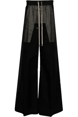 Rick Owens Bela wide-leg cotton trousers