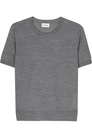 P.A.R.O.S.H. Fine-knit short-sleeve top