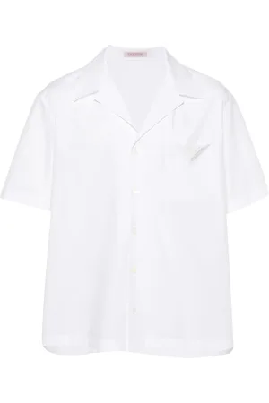VALENTINO GARAVANI V-logo cotton shirt