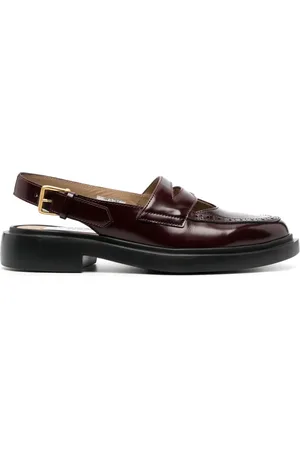 Thom Browne Slingback leather penny loafers