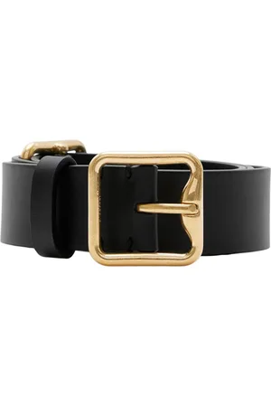 Burberry Double B buckle leather belt