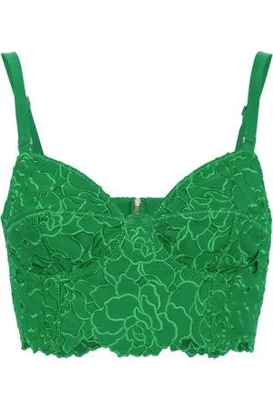 Erdem Embroidered bralette top