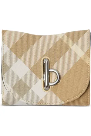 Burberry Rocking Horse check wallet