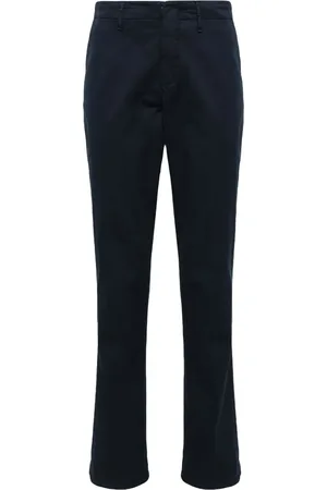 Incotex Mid-rise stretch-cotton straight-leg chinos