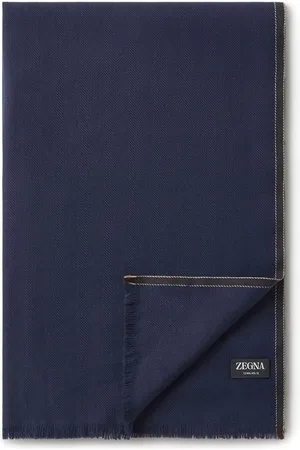 Ermenegildo Zegna Frayed-edge wool scarf