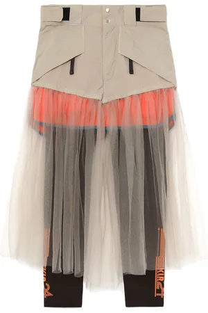 Kolor Layered tulle skort