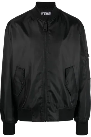 VERSACE Baroque-print bomber jacket