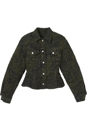 Marc Jacobs Monogram-print flared jacket