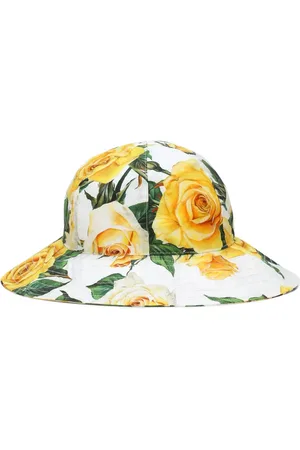Dolce & Gabbana Floral-print cotton bucket hat