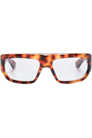JACQUES MARIE MAGE Vicious rectangle-frame sunglasses
