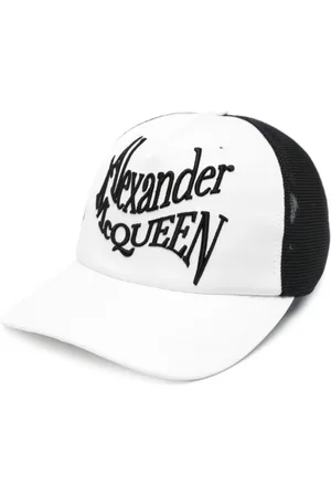 Alexander McQueen Embroidered-logo cap