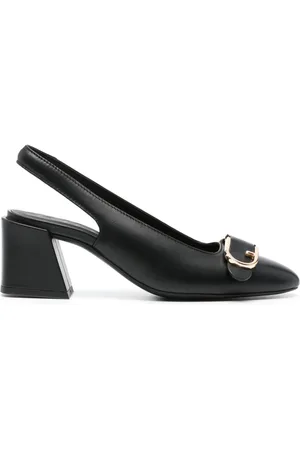 Furla Flow 65mm leather pumps