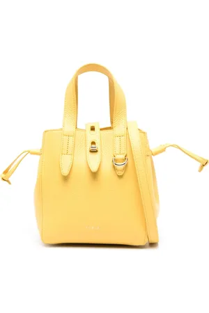 Furla Net leather tote bag