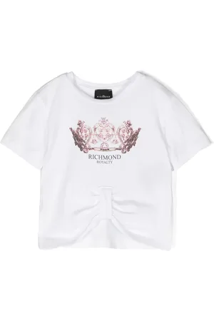 John Richmond Crown-print jersey T-shirt
