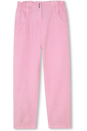 Givenchy Logo-embossed cotton trousers